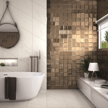 3-Dimensional Feature Tiles - Pattern Oro