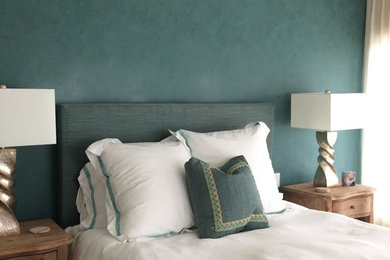 Example of a trendy bedroom design in Providence