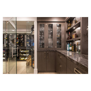 Endlessly Elegant! - Transitional - Home Bar - Vancouver - by McCabe ...