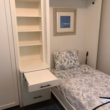 Custom Built Vertical Twin Murphy Bed Set - Guest Bedroom - Children's Bedroom