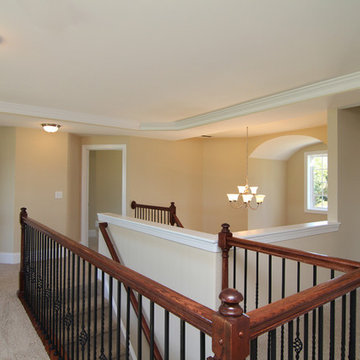 Wrought iron staircase