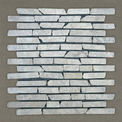 PANTAI - Ivory | 12" x 12" | Marble Mosaic - Mosaic Tile