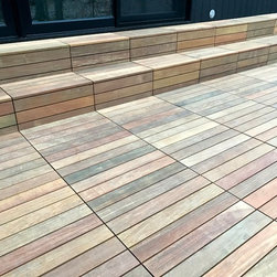 Floating IPE deck - Deck Tiles And Planks