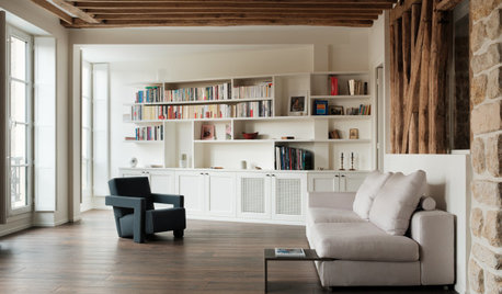 Avant/Après : Poutres et pierres en majesté dans 90 m2, Paris 1er