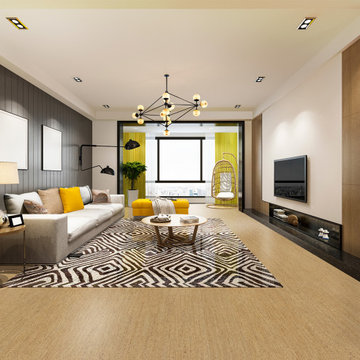 Living room floors