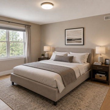 Original Bedroom — Before the Redesign