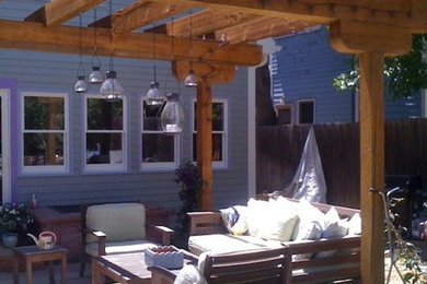 Patio - traditional patio idea in Denver