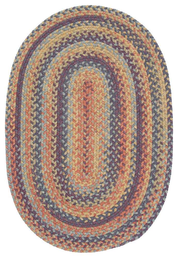 Colonial Mills Rug Rustica Floral Burst Oval, 6x9 - Contemporary - Area ...