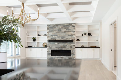 Living room - traditional living room idea in Toronto