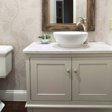 Door style: Pendleton 275 Inset | Species: Paint grade | Finish: White