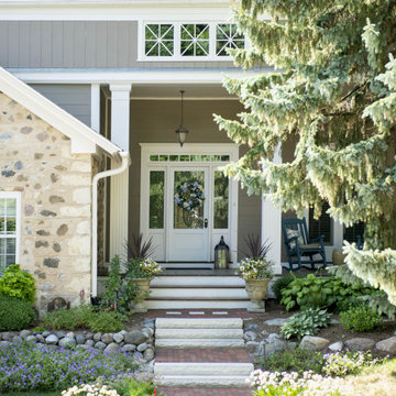 Rustic Front Landscape - Cedarburg