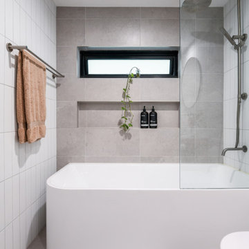 Bathroom with Shower Niche
