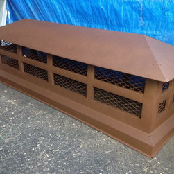 Kynar and Painted Chimney Shrouds - Products