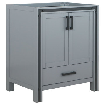 30 inch Dark Grey Vanity Cabinet Only