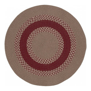 Colonial Mills Rug Corsair Banded Round Blue Round, 14x14 ...