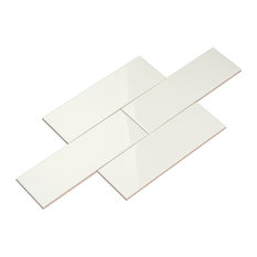 50 Most Por Subway Wall And Floor Tile For 2018 Houzz Giorbello 4 X12 Ceramic Subway Tiles Set Of 40 White