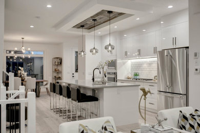 Example of a kitchen design in Calgary