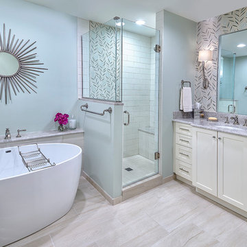 Princeton Lane Townhouse Remodel - Master Bath View 2.