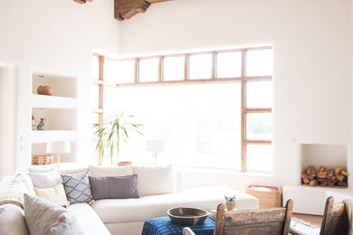 Living room - southwestern living room idea in Phoenix