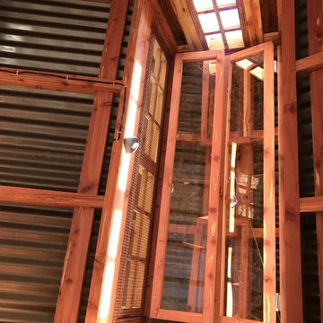 Custom Red Cedar Chicken Coop - Davis Estates