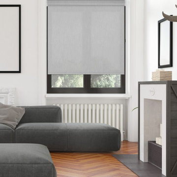 FREE STOP®Roller Shade - Silver