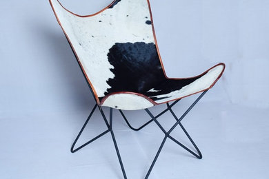 Butterfly chair Hairon Leather
