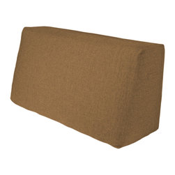 duobed - Duobed Sofa Back Pillow, 36", Mocha, 30" - Decorative Pillows