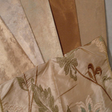 Sample Boards: A selection of stunning decorative painting effects.
