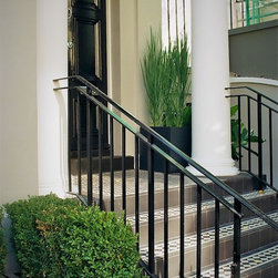 Bespoke Fibreglass Planters for a London Front Garden - Outdoor Plant Pots & Planters