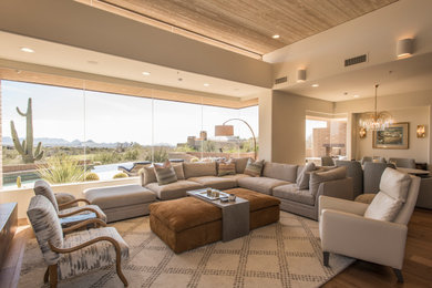 Southwest living room photo in Phoenix