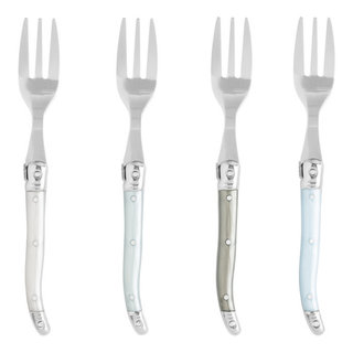 Laguiole Connoisseur Stainless Steel 8-Piece Flatware Set French Home