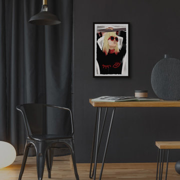 "Conquer the World" Framed Painting Print