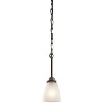 Kichler Lighting - Kichler Lighting 43640OZ Jolie - One Light Mini Chandelier - Shade Included: TRUE* Number of Bulbs: 1*Wattage: 100W* BulbType: A19* Bulb Included: No