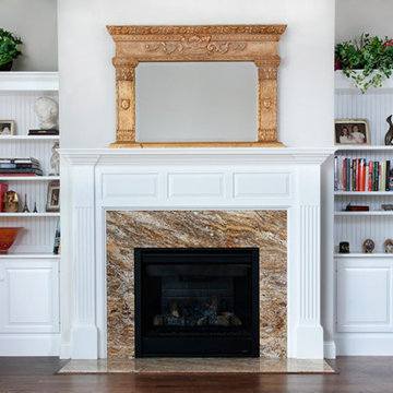 Custom Wall Units & Mantles