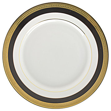 Sahara Black Bread and Butter Plates, Set of 6