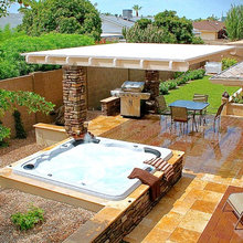outdoor spa