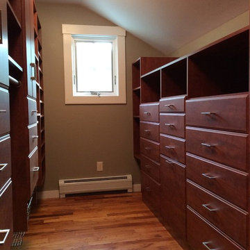 Custom Closet with Angles