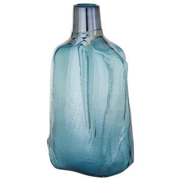 Modern Blue Glass Vase 83367