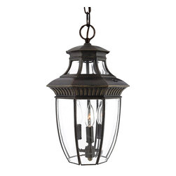 Georgetown 3-Light Hanging Lantern - Outdoor Hanging Lights