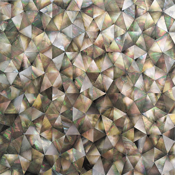 Mother of Pearl Shell Mosaic