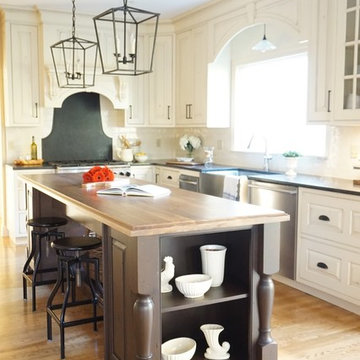 Refined Rustic Traditional Kitchen