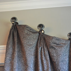 Restoration Hardware Inspired Home Design - Curtain Rods