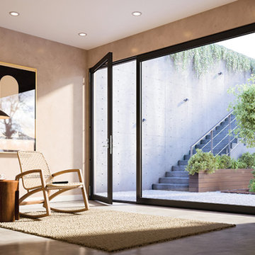 Marvin Modern Inswing Glass Door