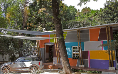 Visite Privée : Une cabane colorée et durable à São Paulo