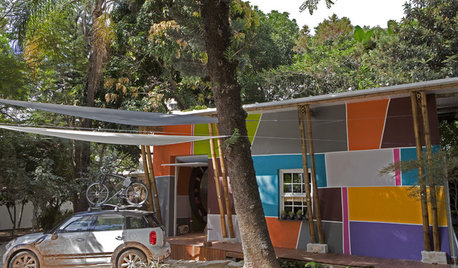 Visite Privée : Une cabane colorée et durable à São Paulo