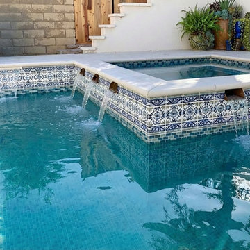 Waterline Pool tiles in the US
