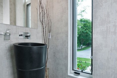 Home design - contemporary home design idea in Ottawa
