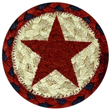 Red Star Printed Coaster 5"x5"