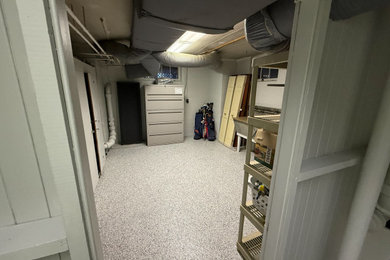 Example of a garage design in Boston