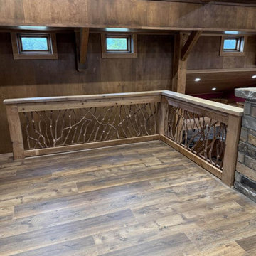 Trophy Room Mountain Laurel Railing Loft